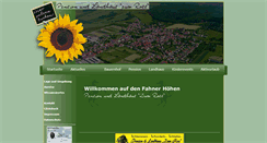 Desktop Screenshot of pension-zum-ross.de